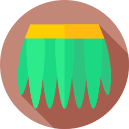 Hawaiian skirt icon