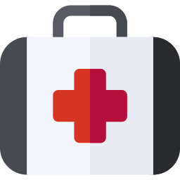 First aid kit icon