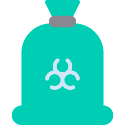 Biomedical waste icon