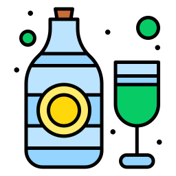 Wine bottle icon