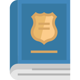 Law book icon