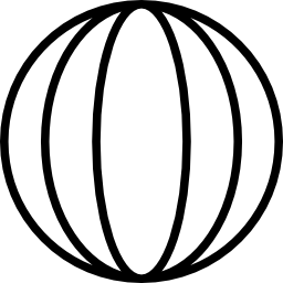 pelota de yoga icono