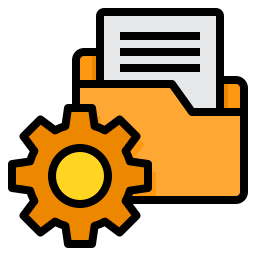 Folder management icon