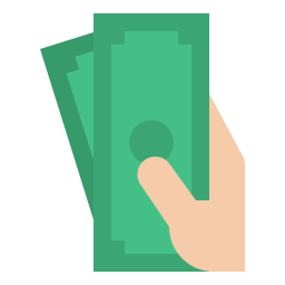 Cash payment icon
