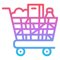 Grocery cart icon