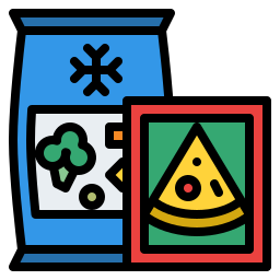 Frozen goods icon