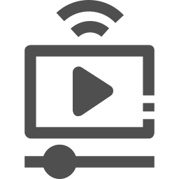 diffusion en direct Icône