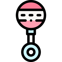 Baby toy icon