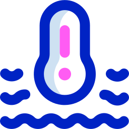 la température de l'eau Icône