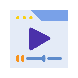 Video player icon