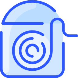 Dental floss icon