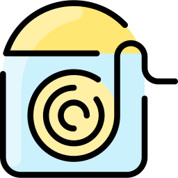 Dental floss icon