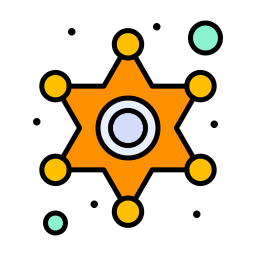 Police badge icon