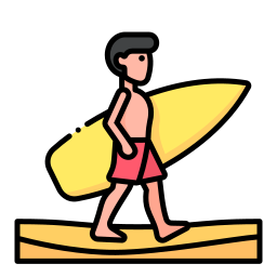 surfeur Icône