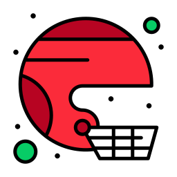 Шлем регби иконка