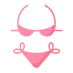 bikini icono