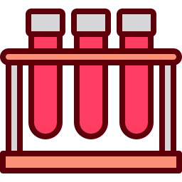 Test tubes icon