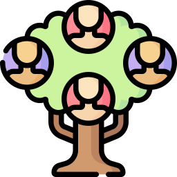 Семейное древо иконка