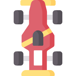 Racing car icon