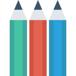 Цветные карандаши иконка