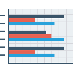 Bar graph icon