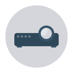 Video projection icon