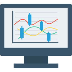 pantalla del monitor icono