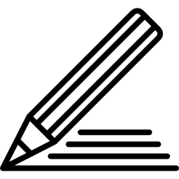 escritura icono