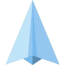 Paper plane icon