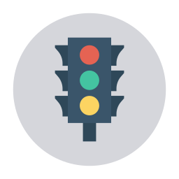 Traffic light icon