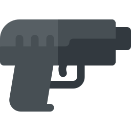 Hand gun icon