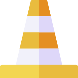 Traffic cone icon