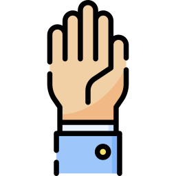 Raise hand icon