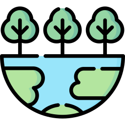 Green earth icon