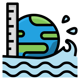 poziom morza ikona
