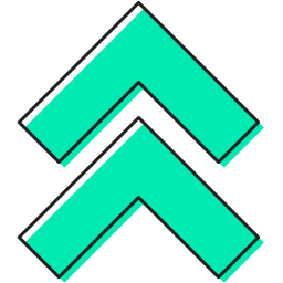 Double arrow icon