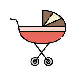 kinderwagen icon