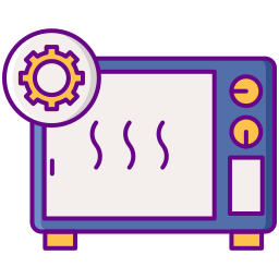 four micro-onde Icône
