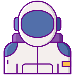 astronauta ikona