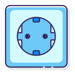 Power socket icon