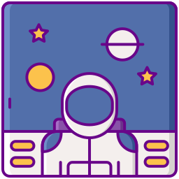 astronauta icono