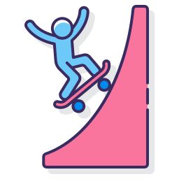 skateboarden icoon