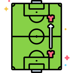 campo da calcio icona