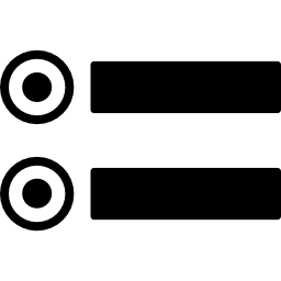 gruppo di pulsanti di opzione icona