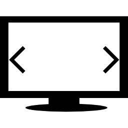 Monitor width icon