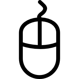 esquema del mouse icono
