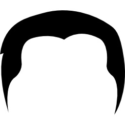 variante de cheveux masculins Icône