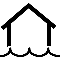 huis boven het water icoon