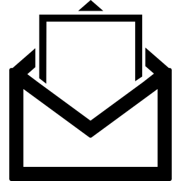 courrier ouvert Icône