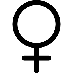 vrouwelijk geslacht icoon
